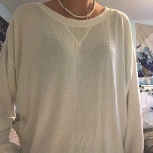 Long sleeved cotton shirt